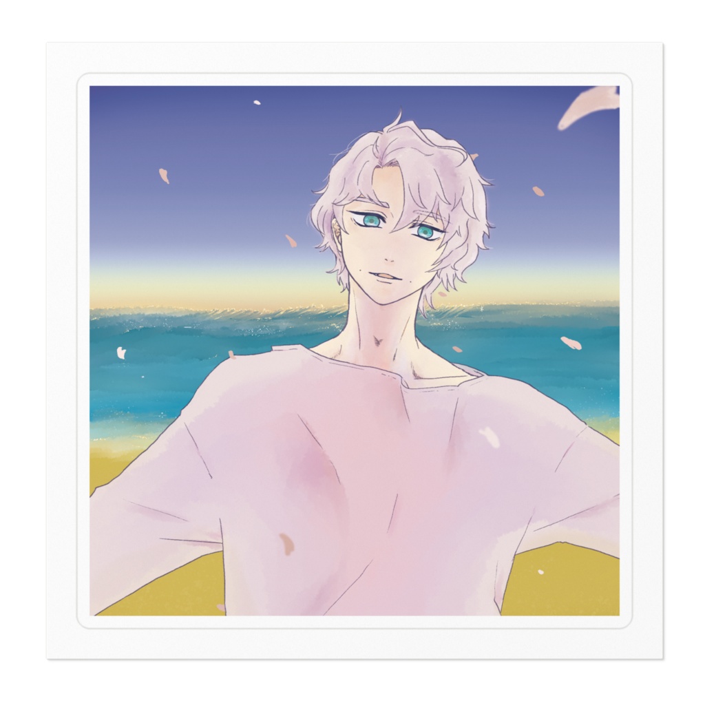 ステッカー-泰牙-