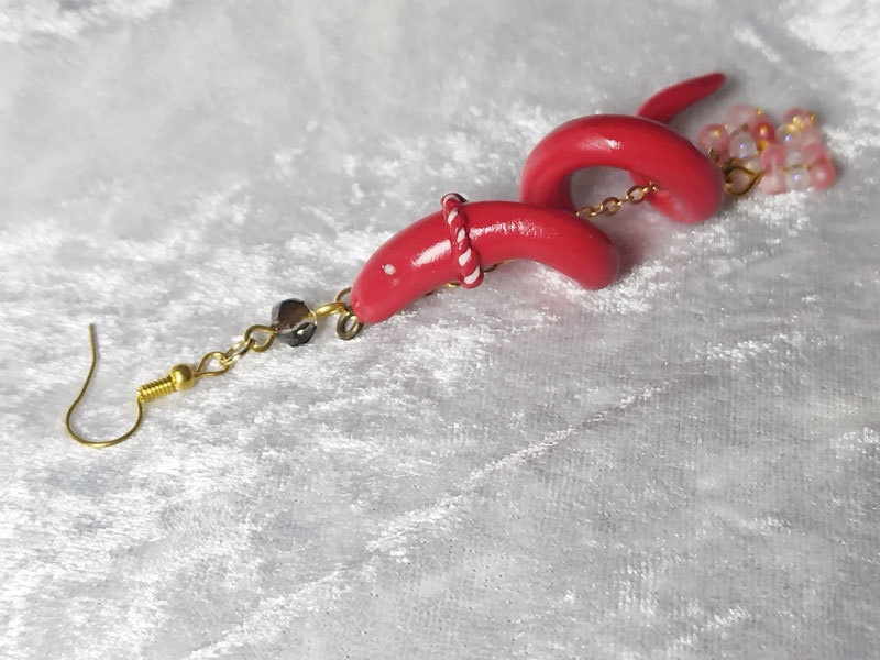 お祝いヘビ-まどろみ