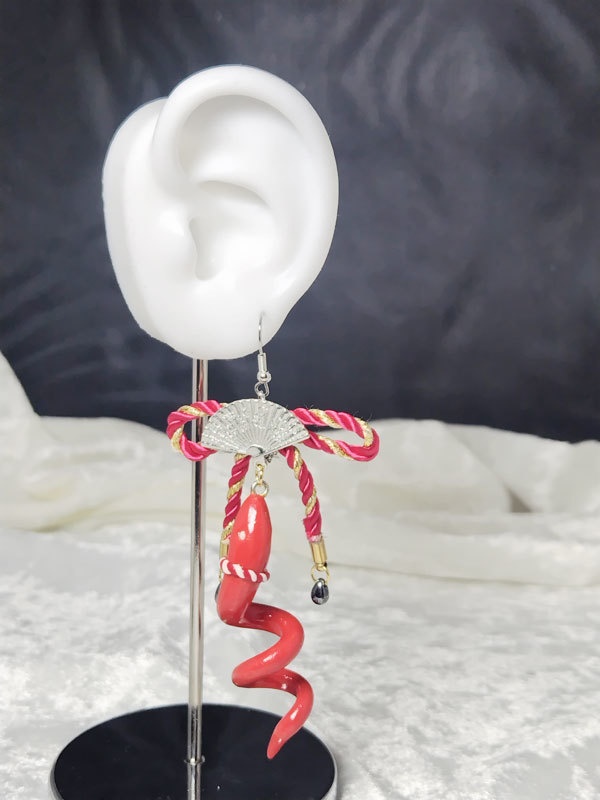 結び蛇-紅の願い