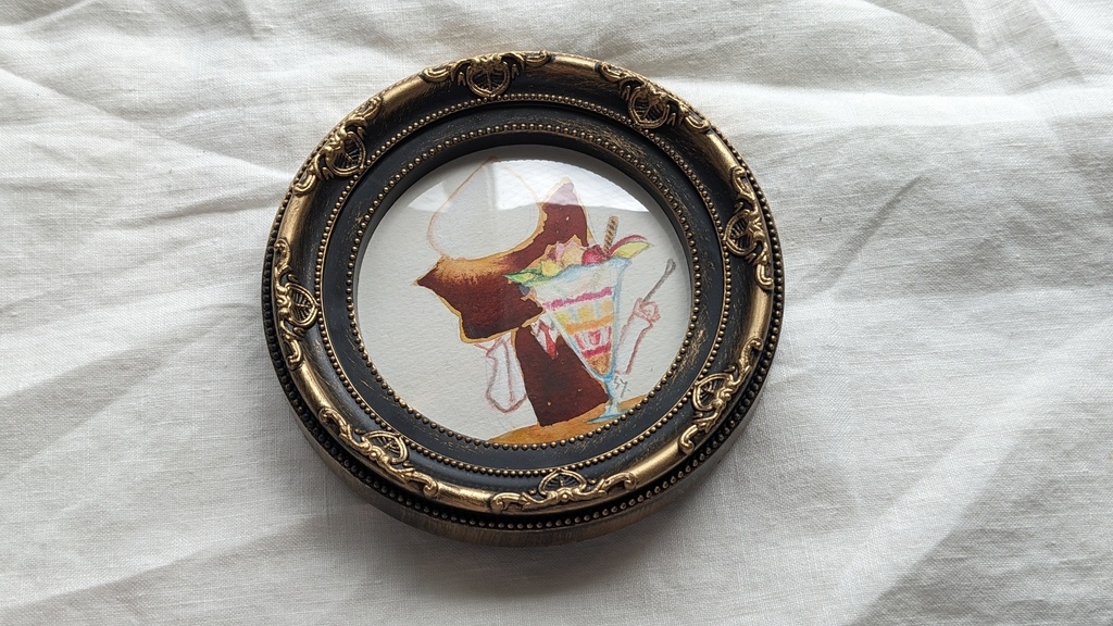 額装原画