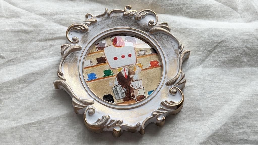額装原画