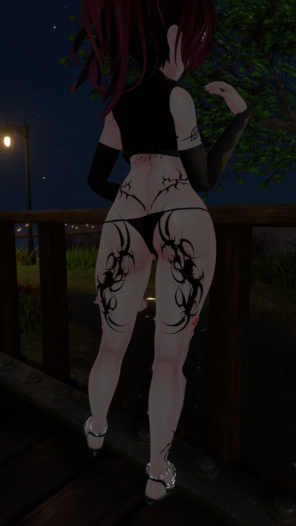 Crow Shinobi Tattoo カラス忍者タトゥー