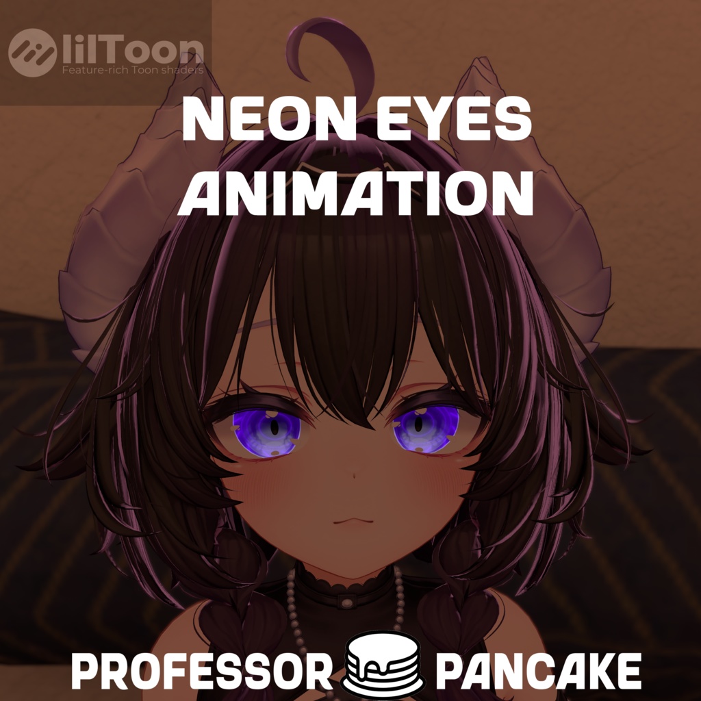Neon Eyes Animation ✨ ネオンアイズアニメーション 【 8アバター対応】