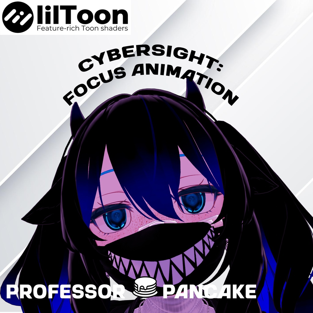 Cyber Sight: Focus Animation Eyes/サイバーサイト:フォーカスアニメーションアイズ 【 9アバター対応】