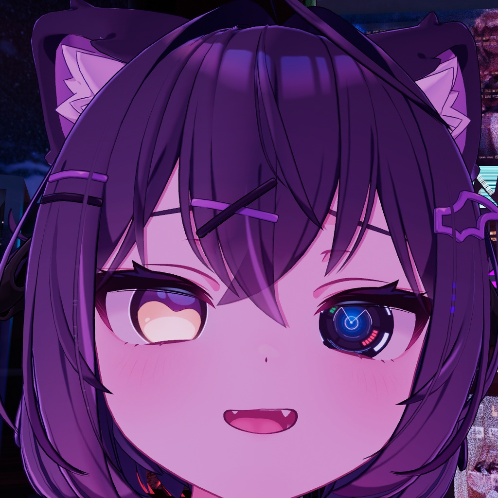 Cyber Radar Eyes Animation/サイバーレーダーアイズアニメーション 【 9アバター対応】