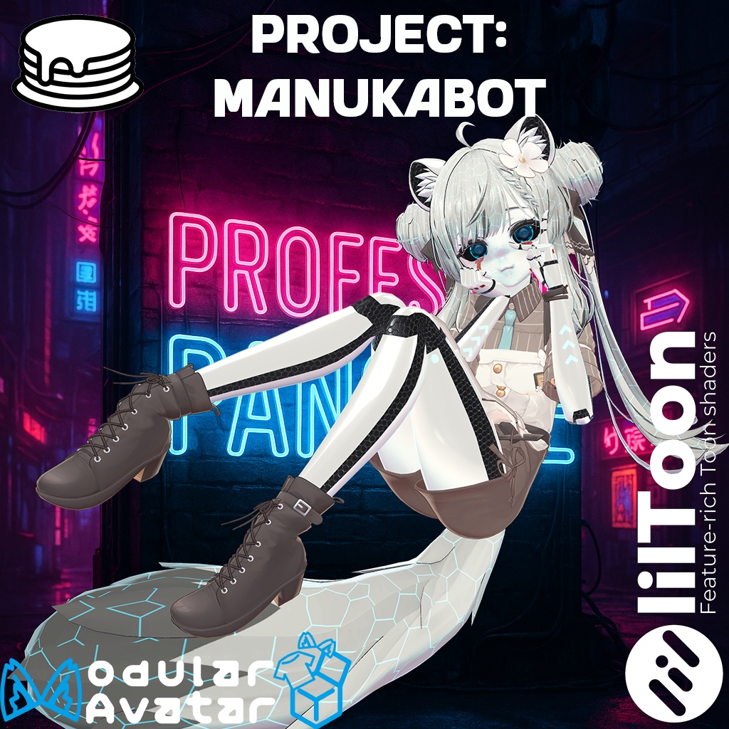 『Project: Manukabot / プロジェクト: マヌカボット』 Body Texture + Material