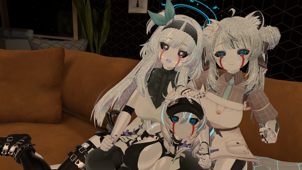 『Project: Selestiabot / プロジェクト: セレスティアボット』 Body Texture + Material