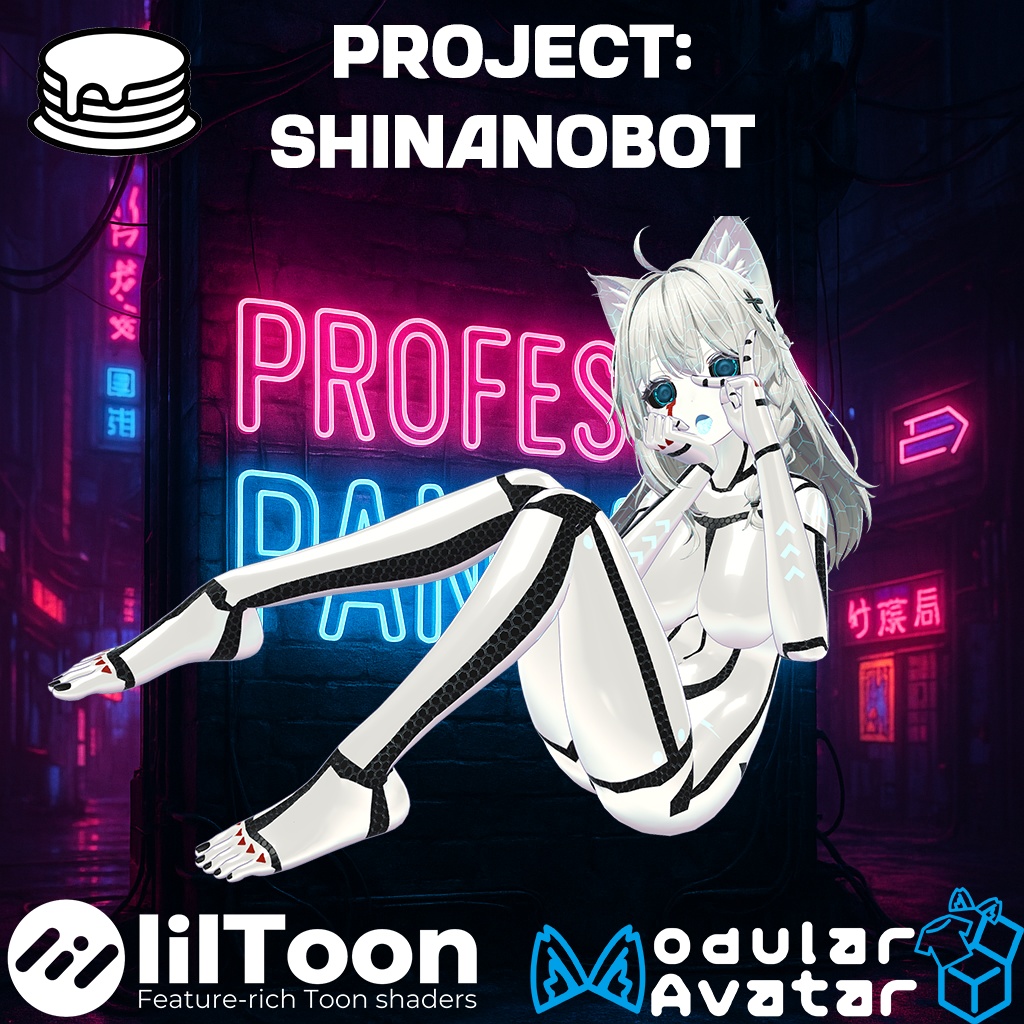 『Project: Shinanobot/ プロジェクト: しなのボット』 Body Texture + Material