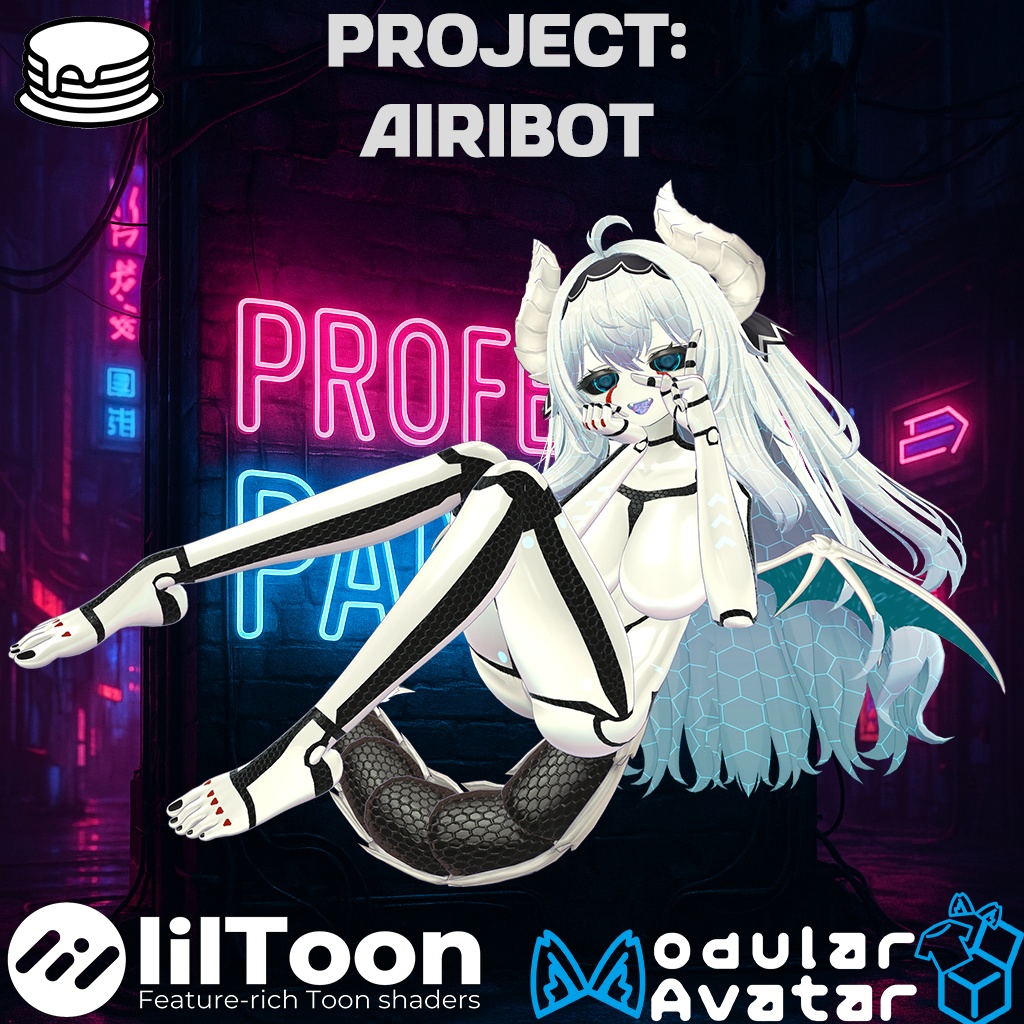 『Project: Airibot / プロジェクト: 愛莉ボット』 Body Texture + Material
