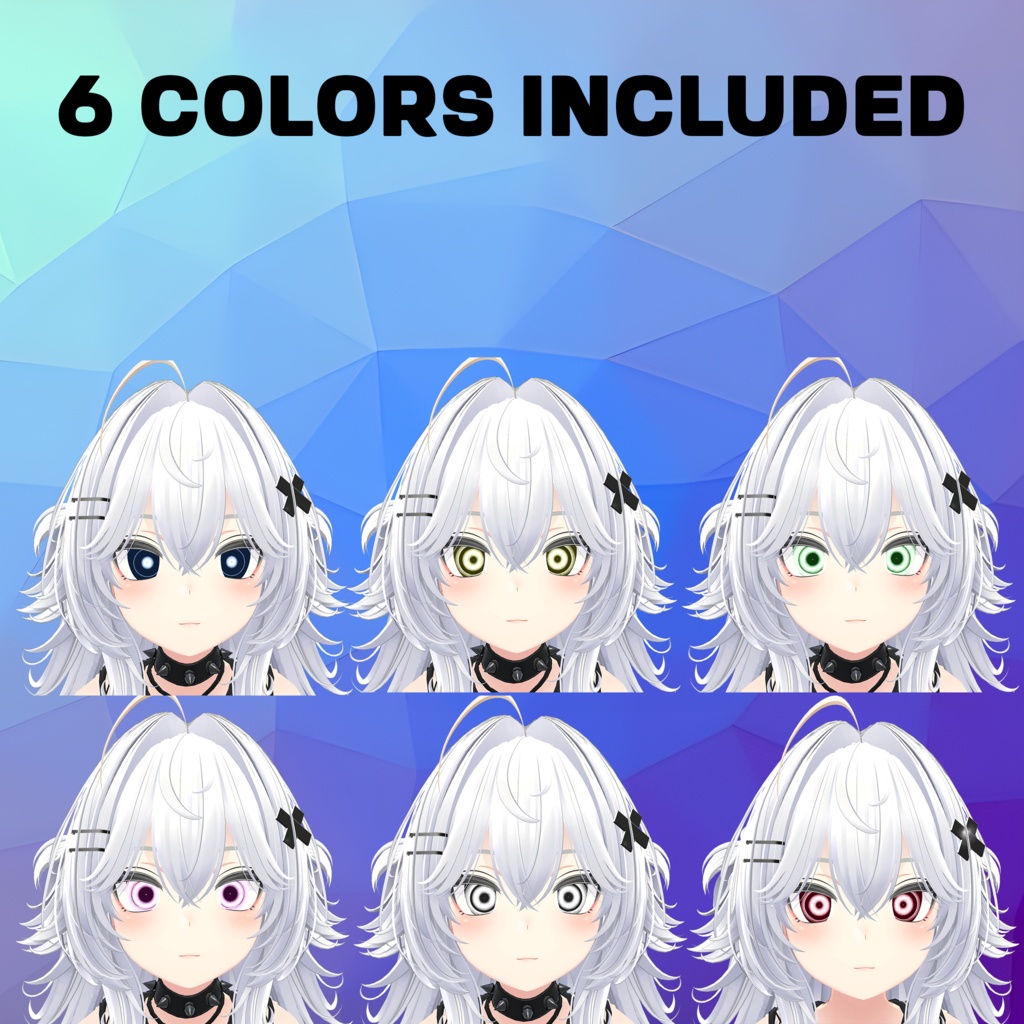 【Ripple Wave Eye Animation / 波紋波アイアニメーション】 【13アバター対応】