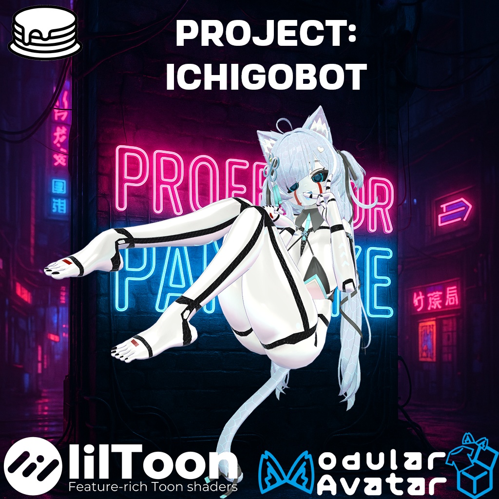 『Project: Ichigobot / プロジェクト: イチゴボット』 Body Texture + Material