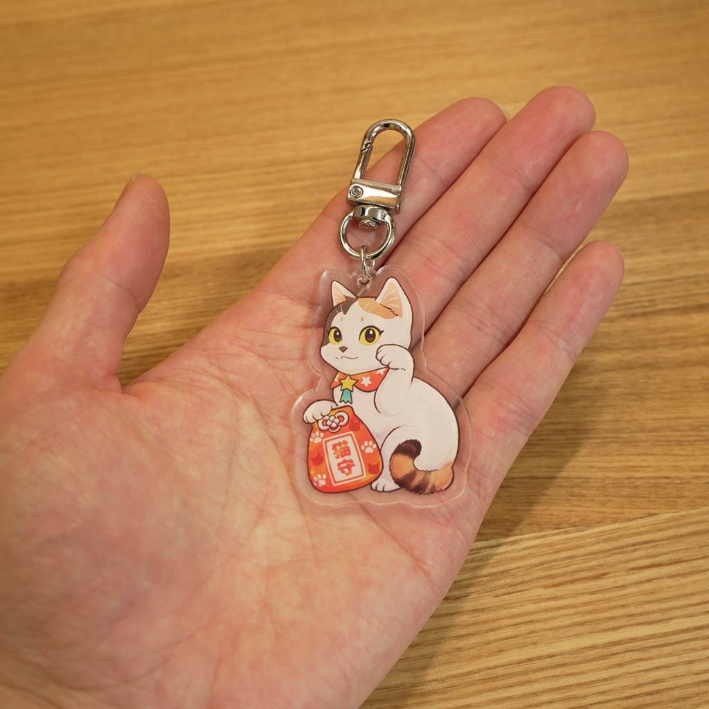 招き愛猫アクキーガチャ