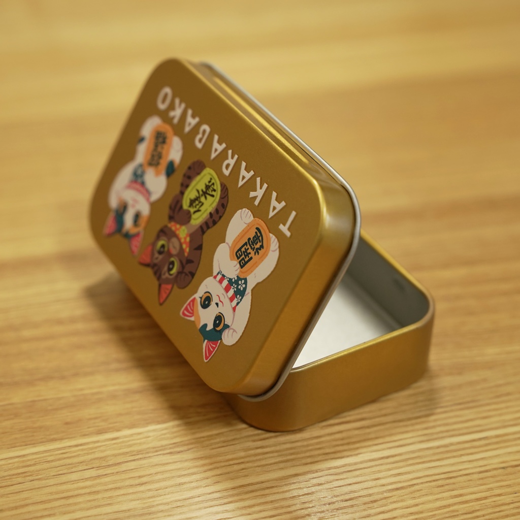 招き猫缶ケース