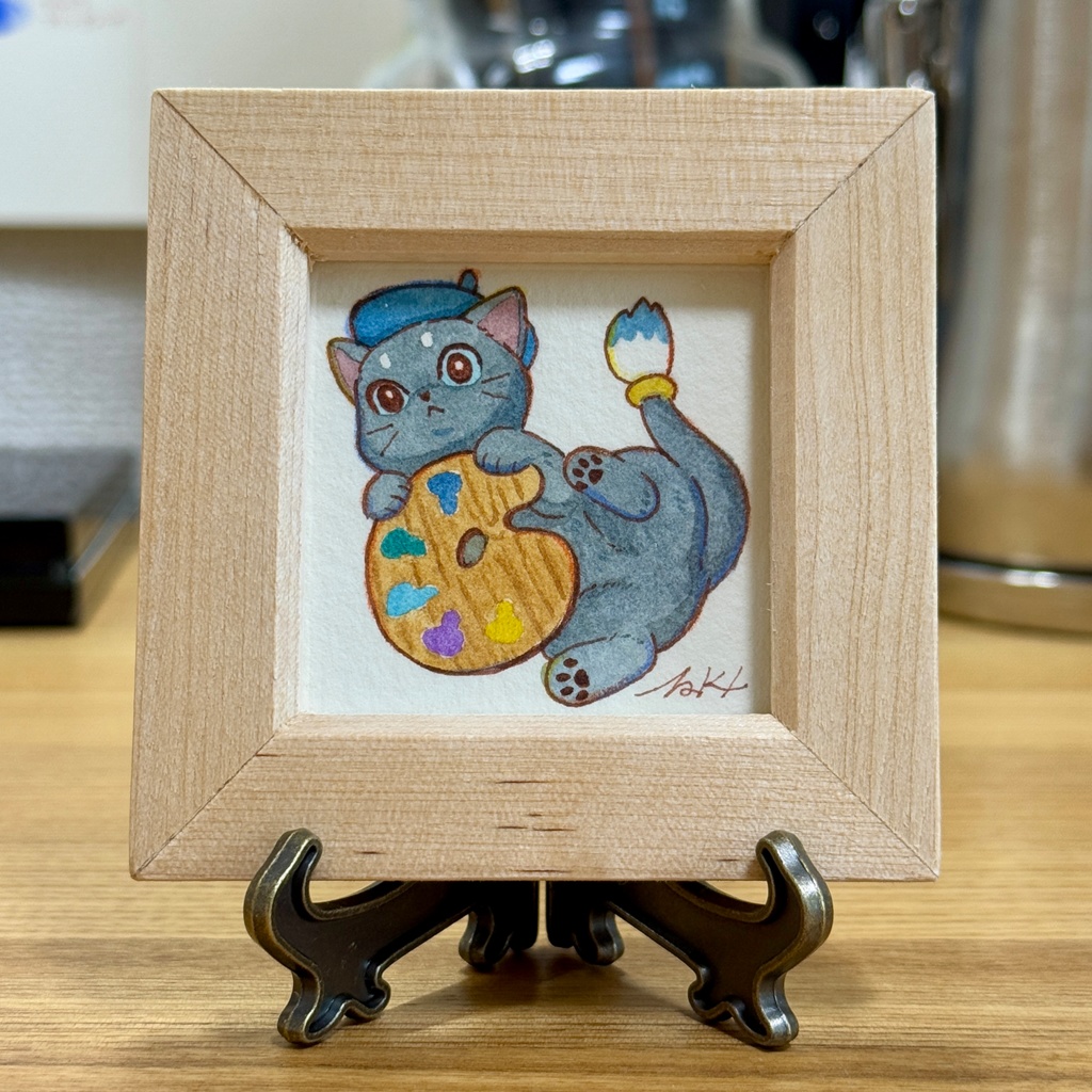 水彩原画「ゴロリンたき」