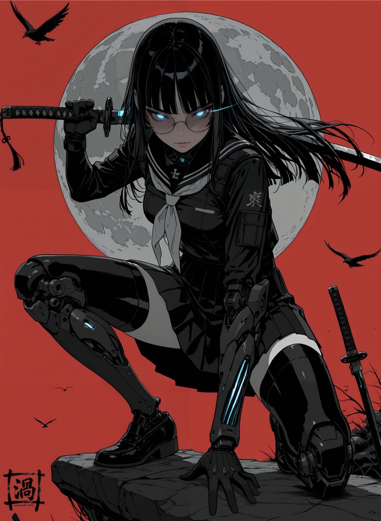 サイバーニンジャちゃんTシャツ