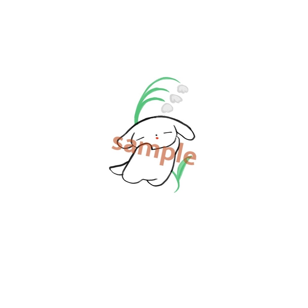 【し～る】しろい～ぬ スズランといっしょ