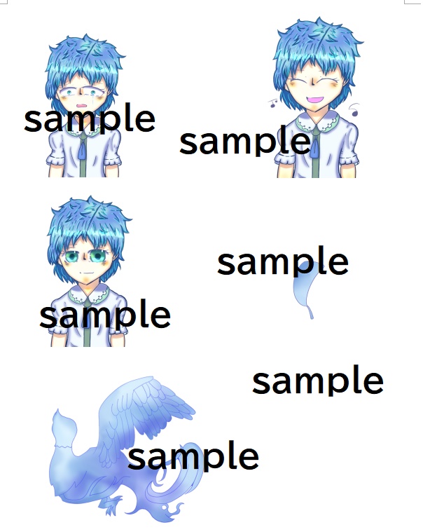 モノトーンミュージアム「しあわせをはこぶ青い鳥」