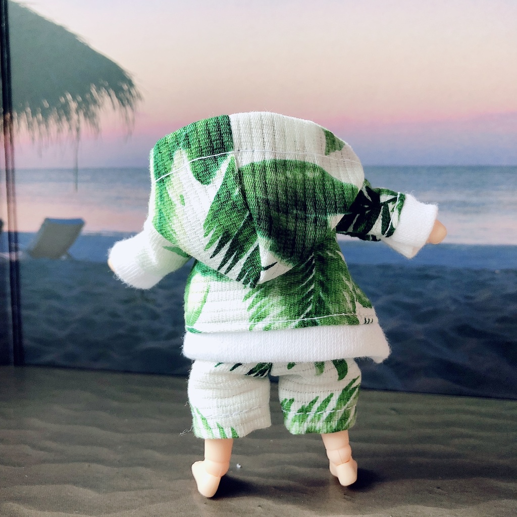 【受注製作】ねんどろいどドール 夏 セットアップ パーカー メンズ