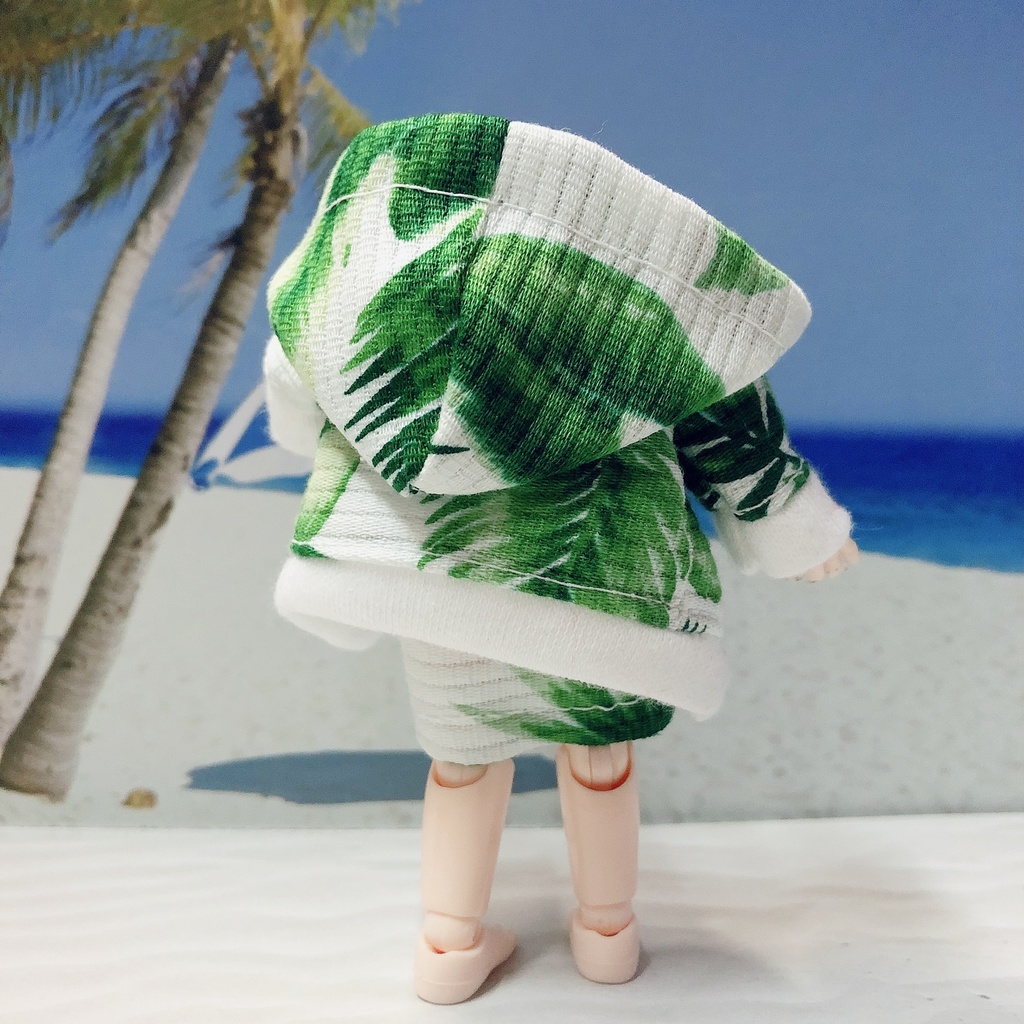 【受注製作】オビツ11 セットアップ 夏 パーカー レディース