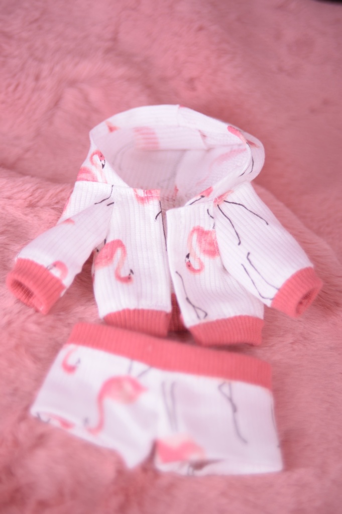 【受注制作】20cm ぬいぐるみ 服 セットアップ メンズ 夏