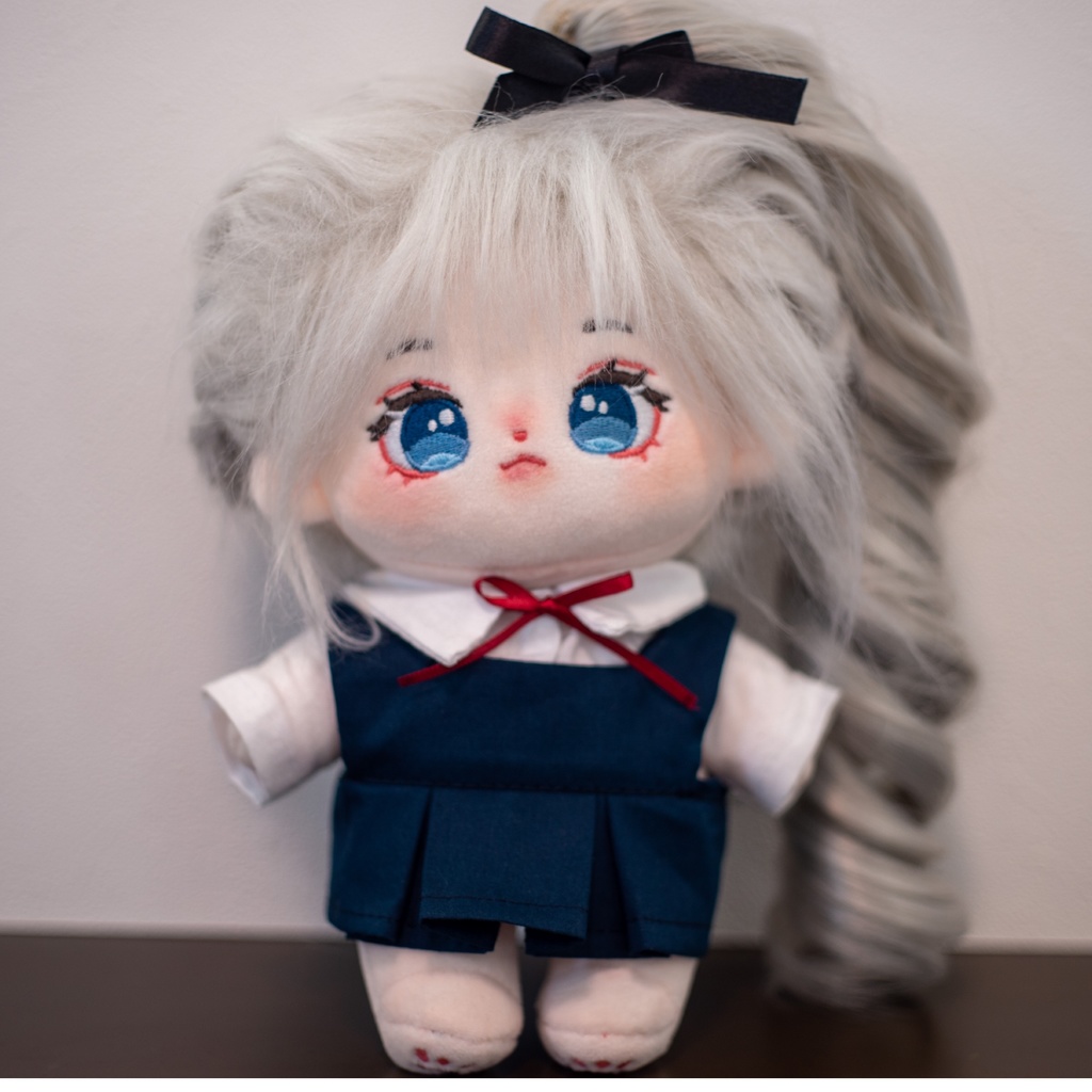 20cm ぬいぐるみ 服 制服風 女の子
