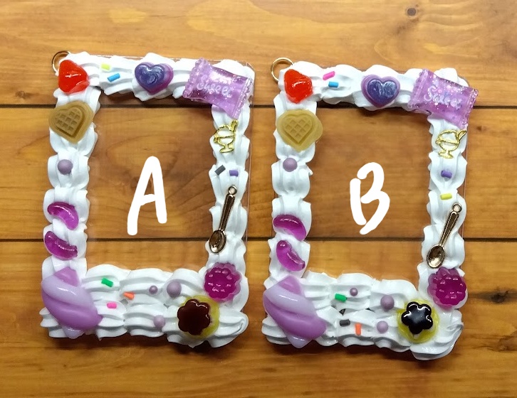 チェキ用硬質カードデコ(カリスマ×スイーツ)