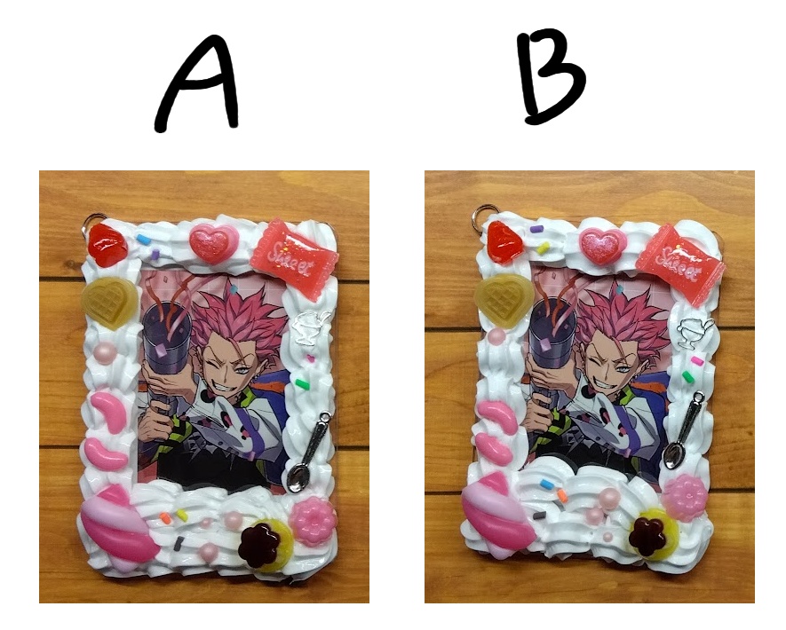 チェキ用硬質カードデコ(カリスマ×スイーツ)