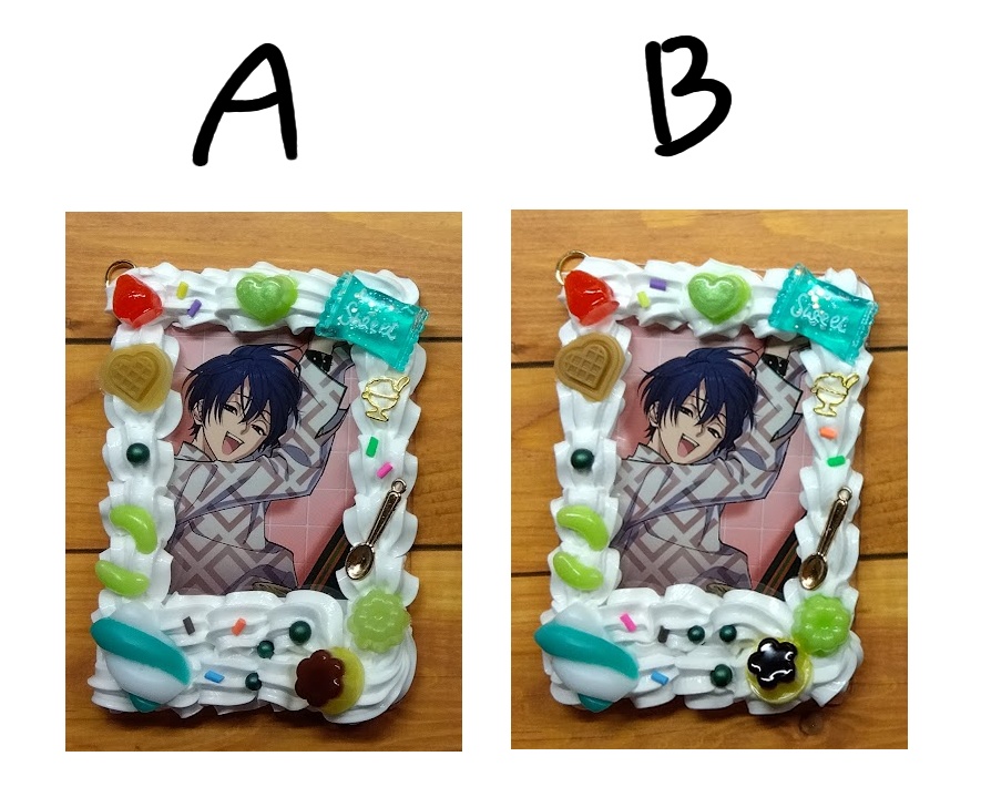 チェキ用硬質カードデコ(カリスマ×スイーツ)