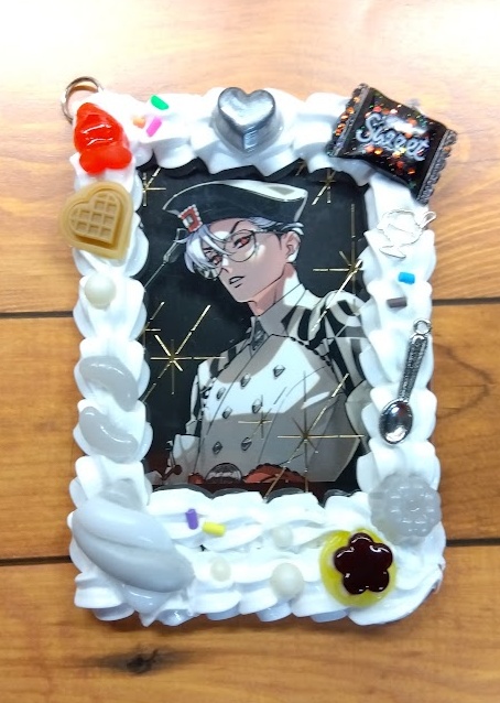 チェキ用硬質カードデコ(カリスマ×スイーツ)