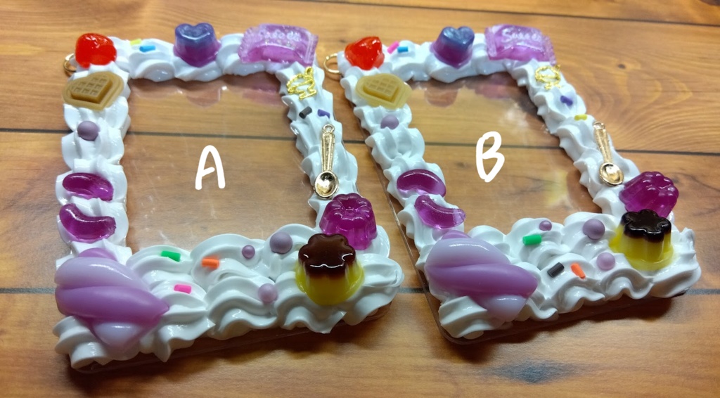 チェキ用硬質カードデコ(カリスマ×スイーツ)