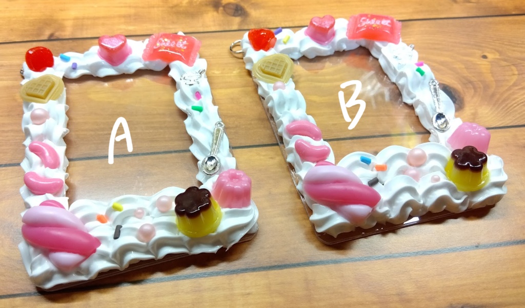 チェキ用硬質カードデコ(カリスマ×スイーツ)