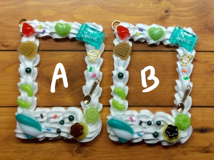 チェキ用硬質カードデコ(カリスマ×スイーツ)