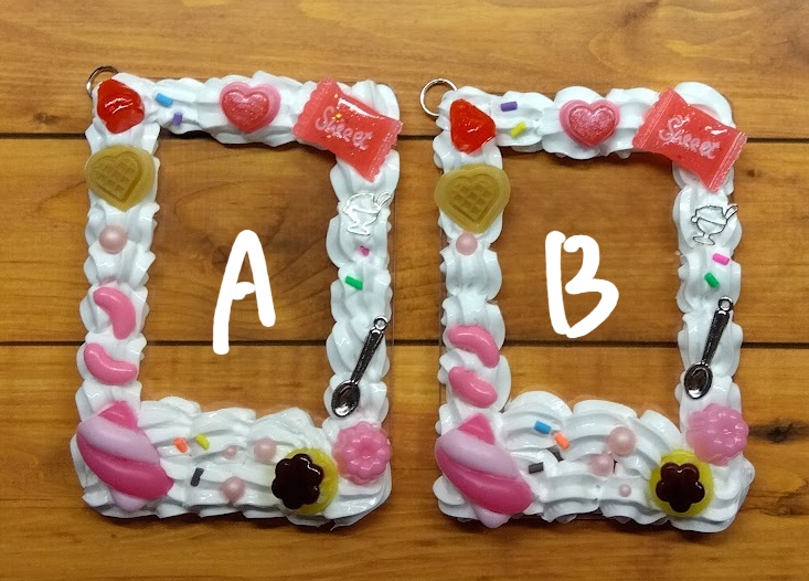 チェキ用硬質カードデコ(カリスマ×スイーツ)