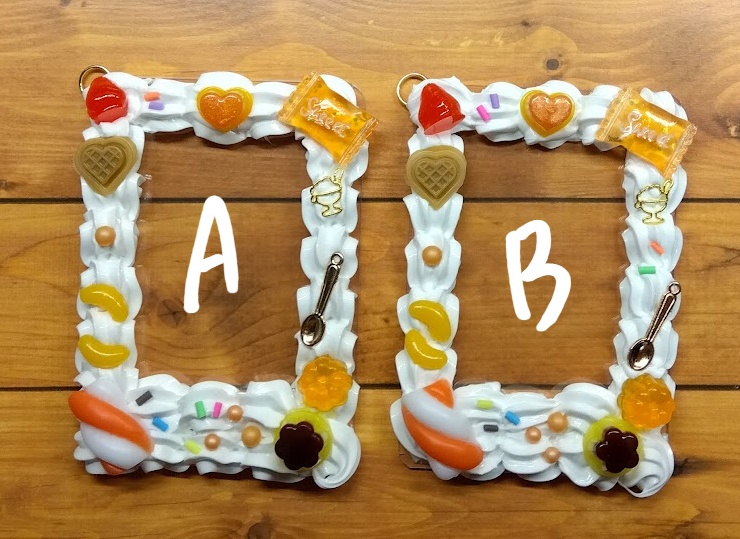 チェキ用硬質カードデコ(カリスマ×スイーツ)