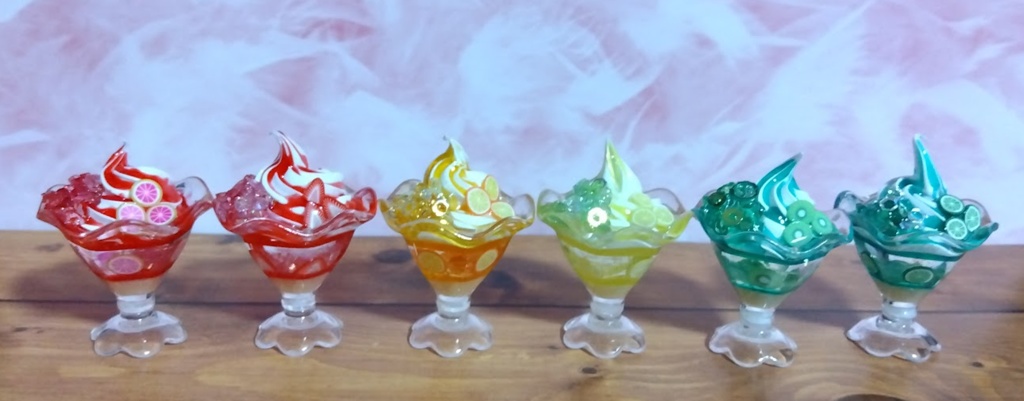 ぬいぐるみ用ミニパフェ