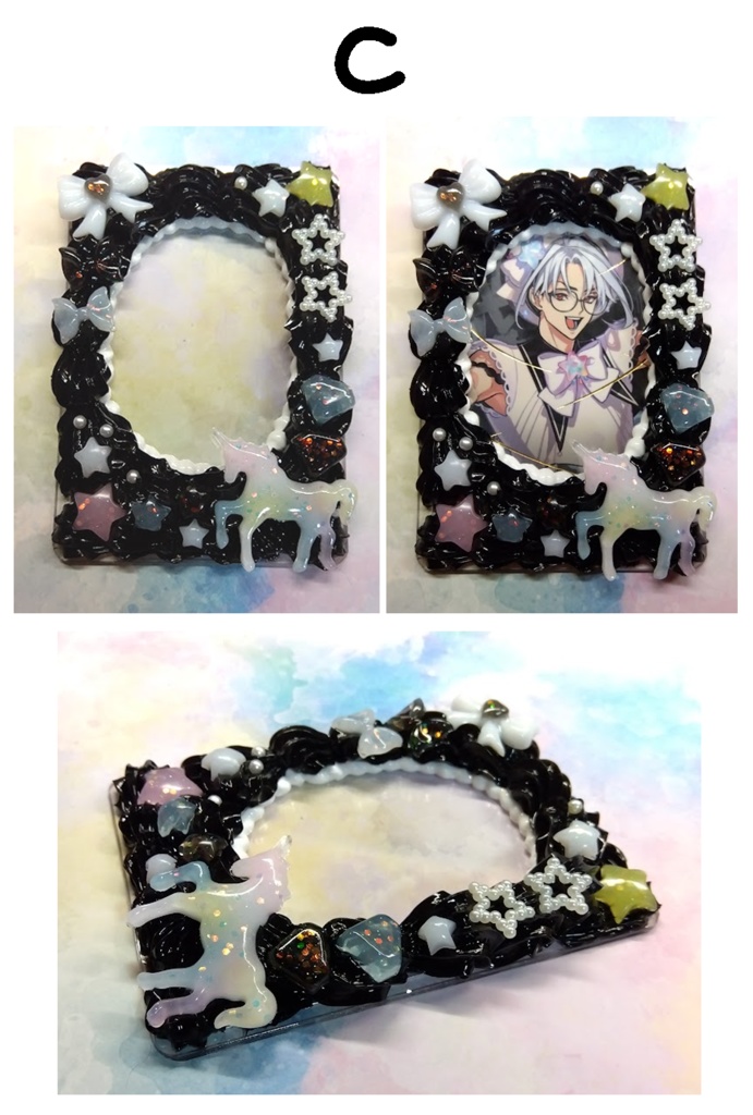 チェキ用硬質カードデコ(りかぴゅあ)