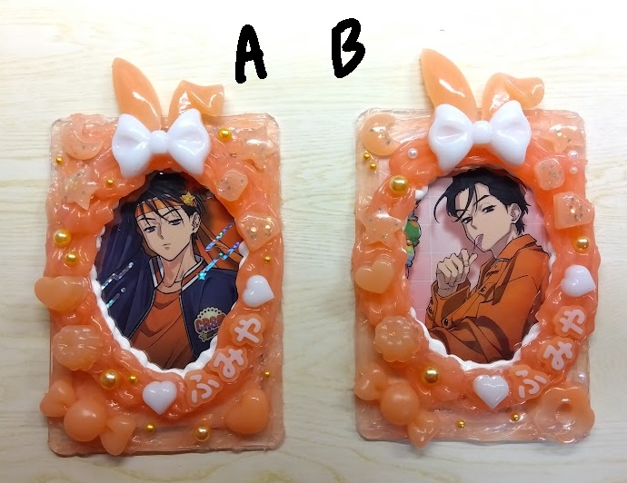 チェキ用硬質カードデコ(カリスマ×バニー)