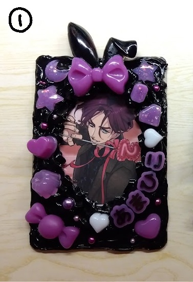 チェキ用硬質カードデコ(カリスマ×バニー)