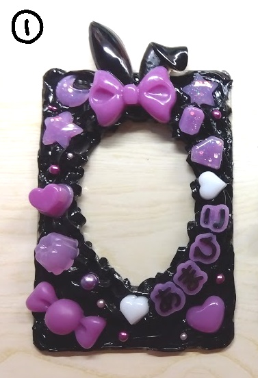 チェキ用硬質カードデコ(カリスマ×バニー)