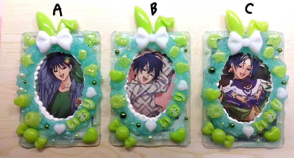 チェキ用硬質カードデコ(カリスマ×バニー)