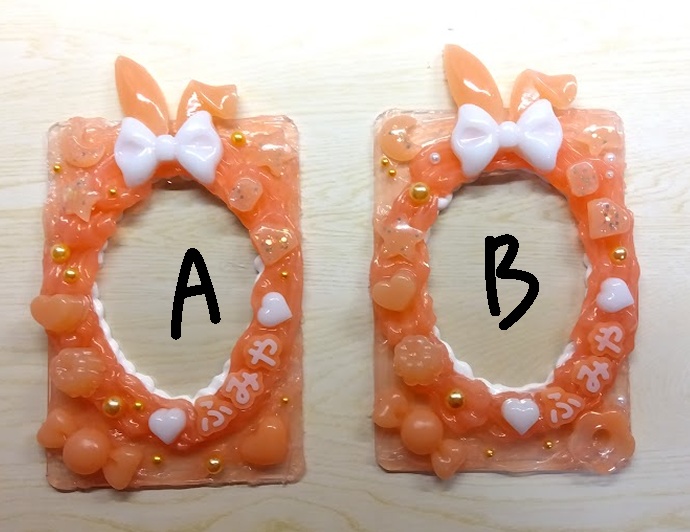 チェキ用硬質カードデコ(カリスマ×バニー)