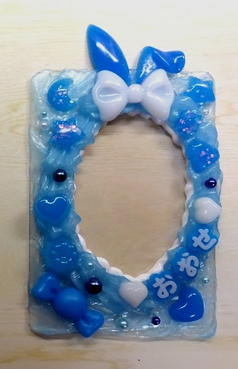 チェキ用硬質カードデコ(カリスマ×バニー)