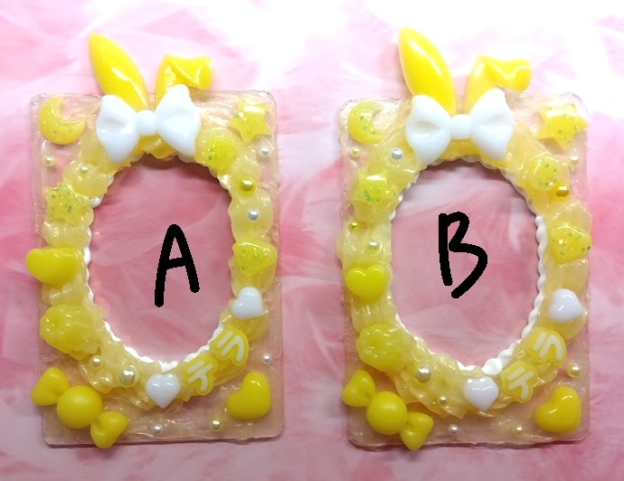 チェキ用硬質カードデコ(カリスマ×バニー)