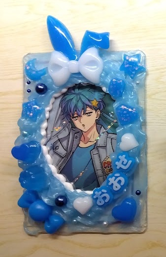 チェキ用硬質カードデコ(カリスマ×バニー)