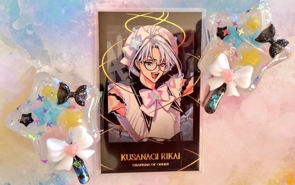 りかぴゅあ風キーホルダー