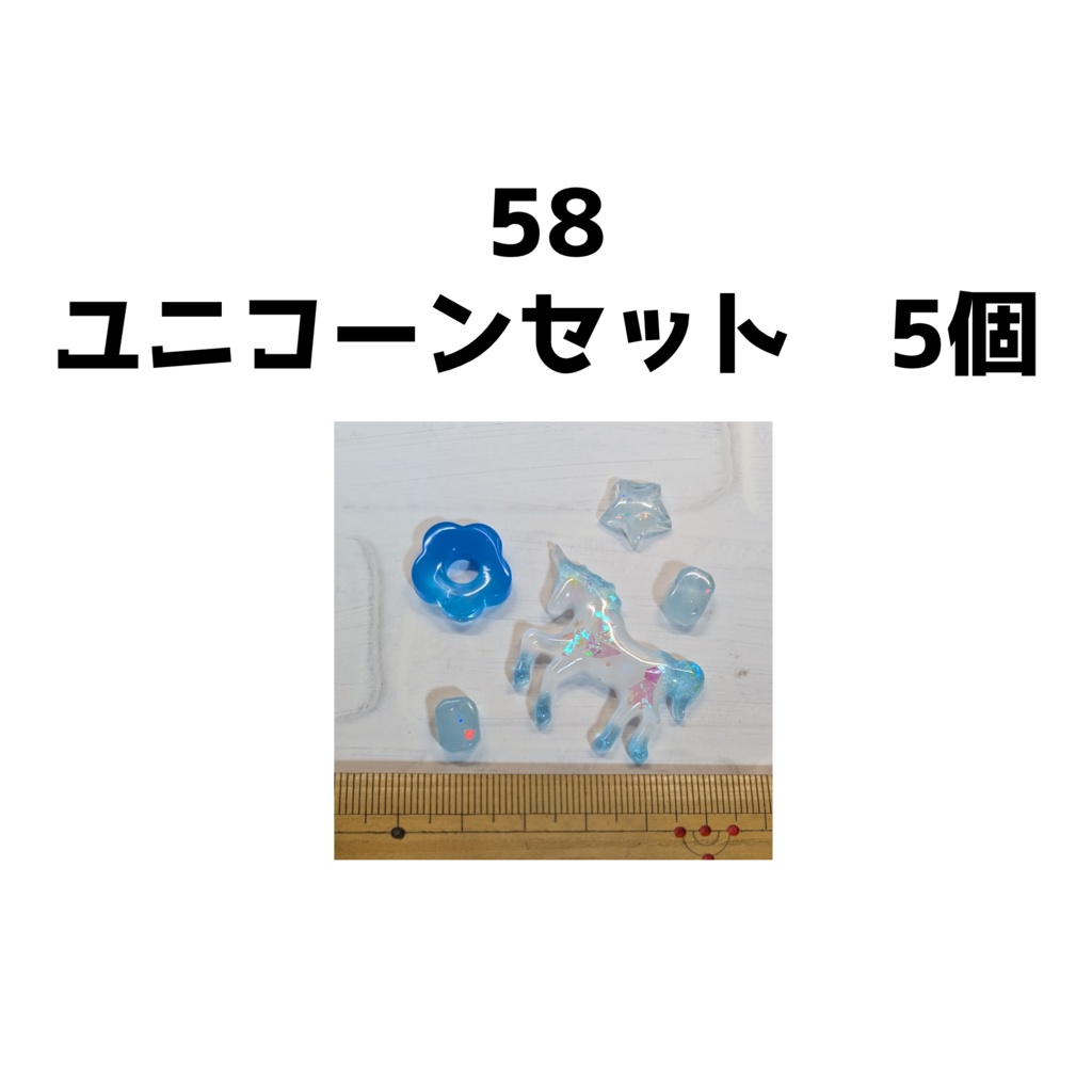 手作りデコパーツ・ミニチュアスイーツ各種