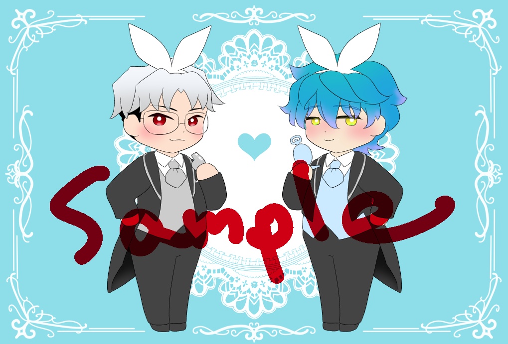 理解と大瀬のポストカード