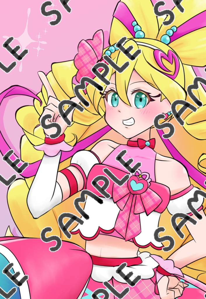 キュアアイドルのポストカード