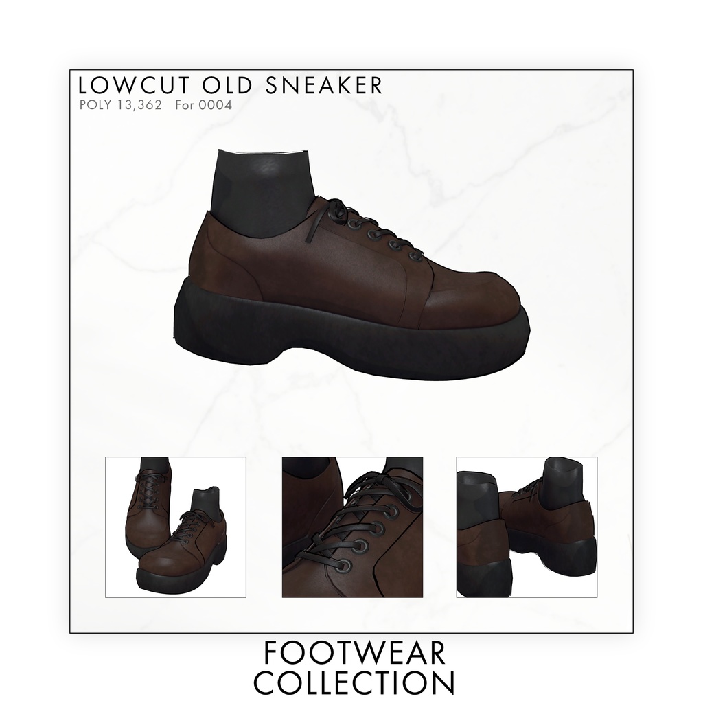 【8種セット・14アバター対応】The Footwear Collection Vol.1