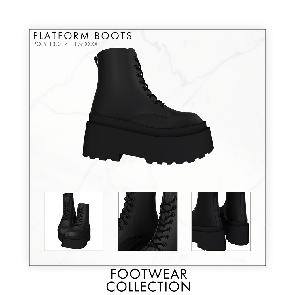 【8種セット・14アバター対応】The Footwear Collection Vol.1